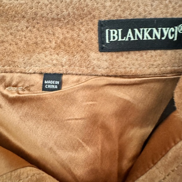 BLANK NYC real suede midi skirt size 25 NWT - Picture 5 of 7